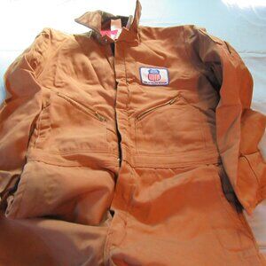 Mens Vtg Walls Blizzard Pruf Union Pacific Railroad Coveralls Large Tall 42-44
